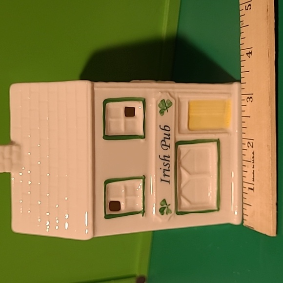 NWT Beleek Irish Pub votive candleholder St. Patrick's Day 💚 is coming! - Picture 6 of 8